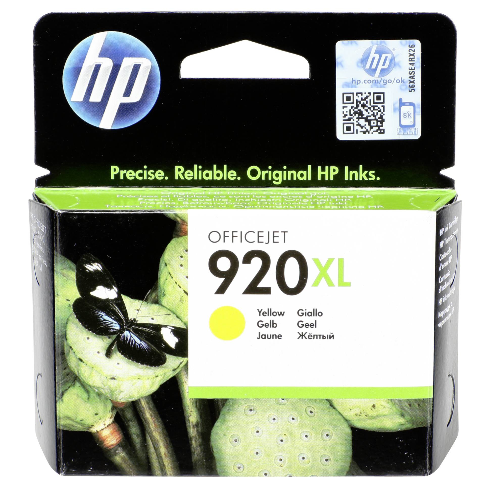 Hewlett Packard HP 920XL Gelb Original Druckerpatrone