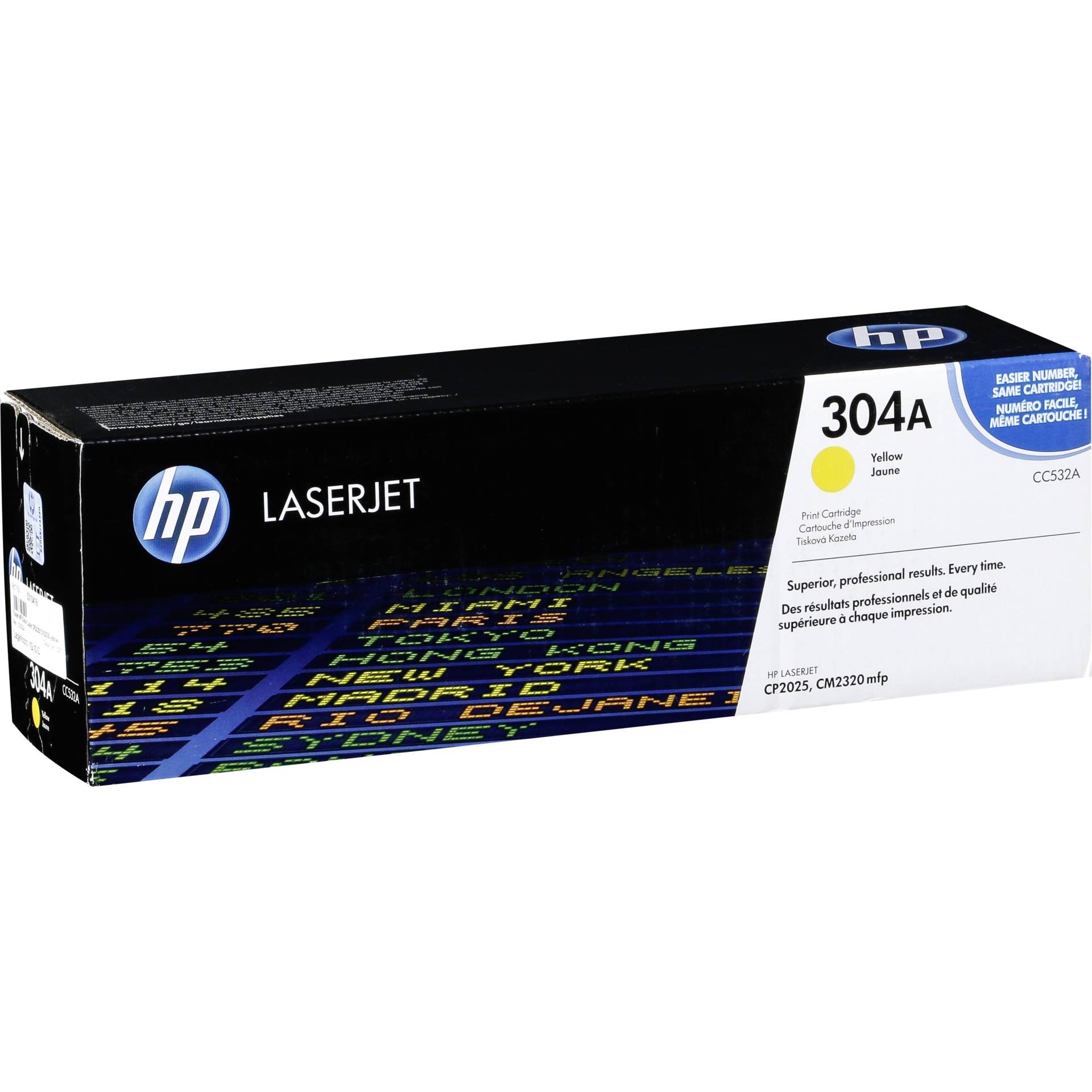 Hewlett Packard HP 304A Gelb Original LaserJet Tonerkartusche -