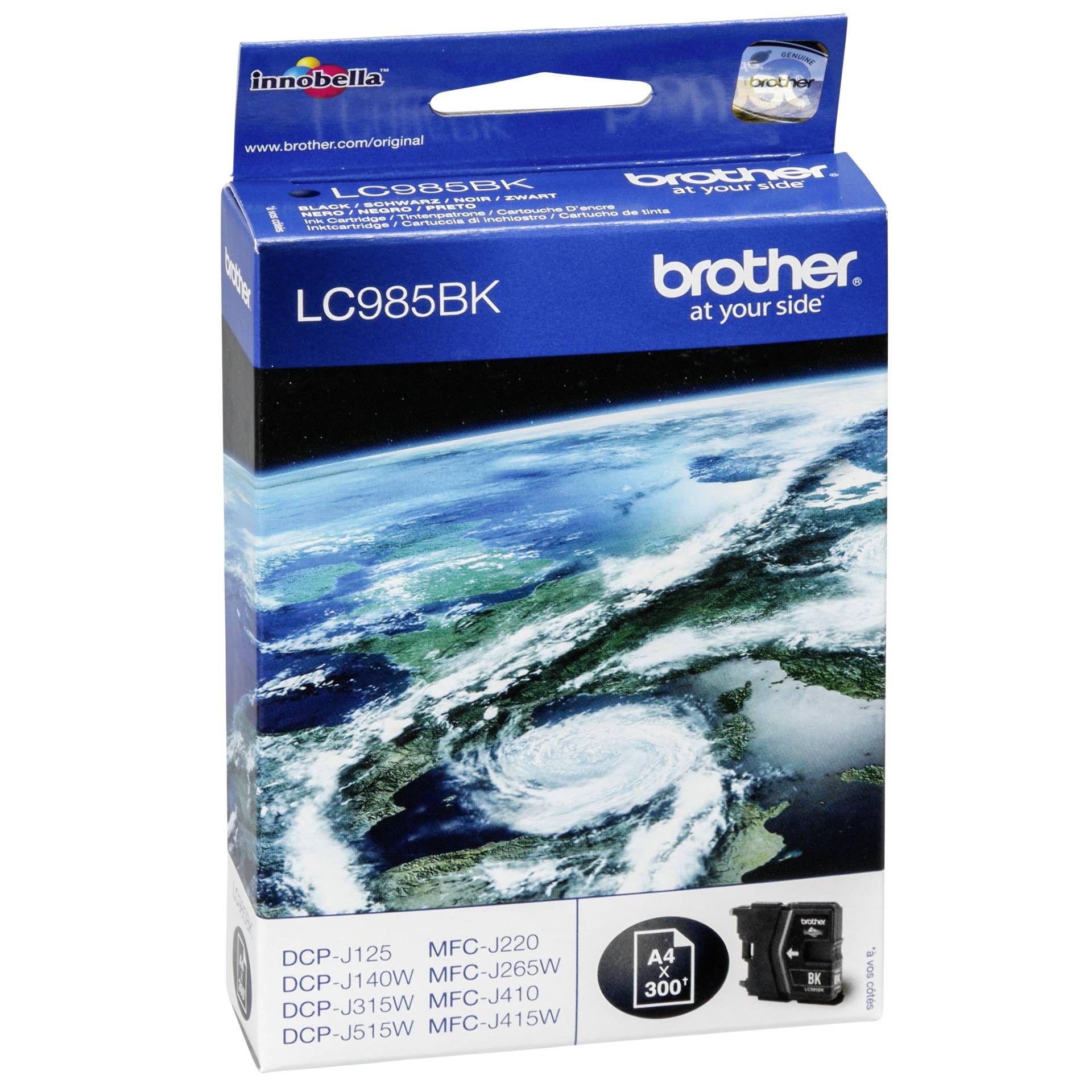 Brother LC985BK ink cartridge 1 pc(s) Original Black - Brother
