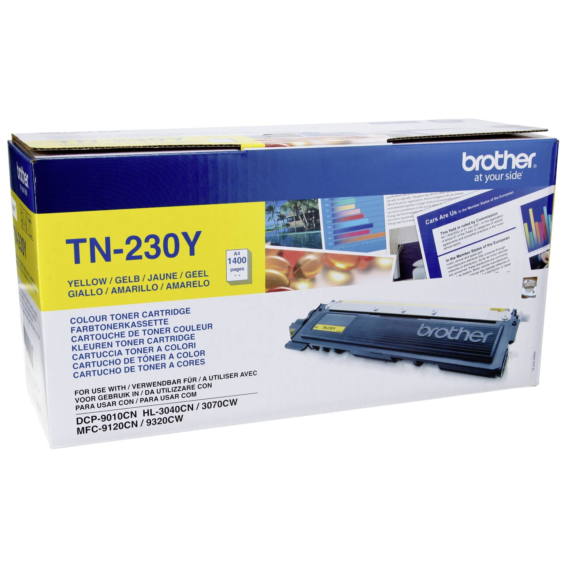 Brother TN-230Y cartuccia toner 1 pz Originale Giallo - Brother TN-