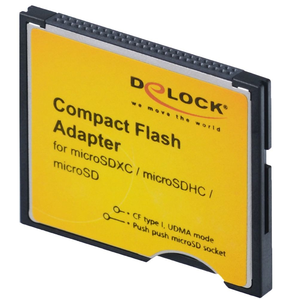 DeLOCK 61795 Compact Flash Adapter > MicroSD 61795