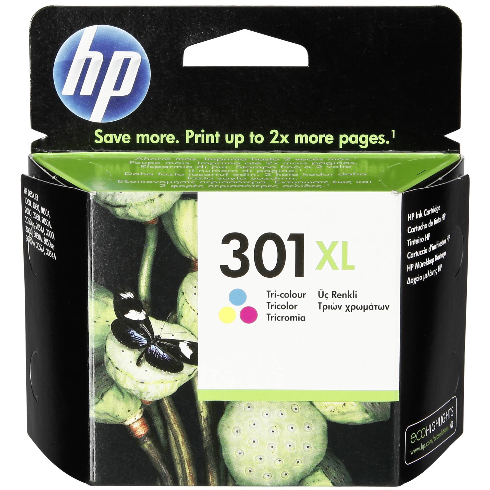 Sotel | HP 301XL High Yield Tri-color Original Ink Cartridge