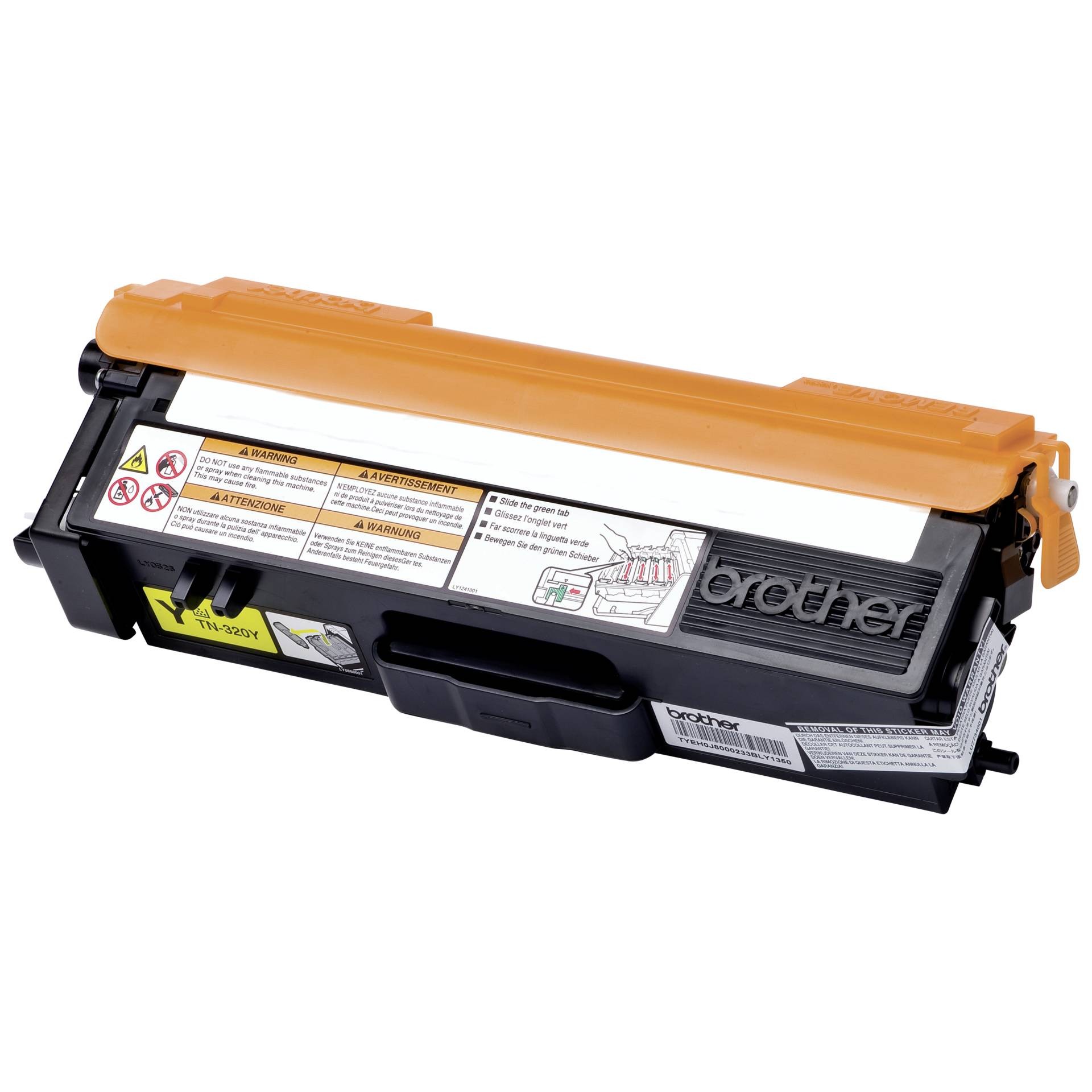 Brother TN-320Y cartuccia toner 1 pz Originale Giallo - Brother TN-