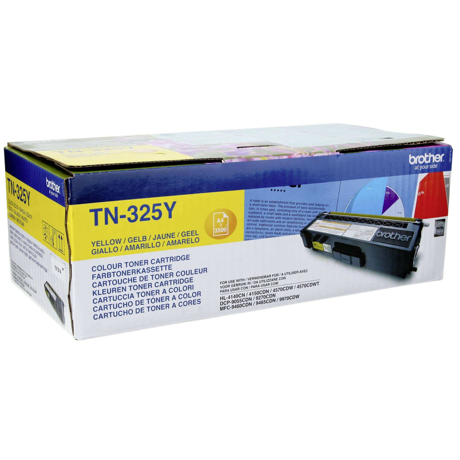 Brother TN-325Y toner cartridge 1 pc(s) Original Yellow - Brother TN-