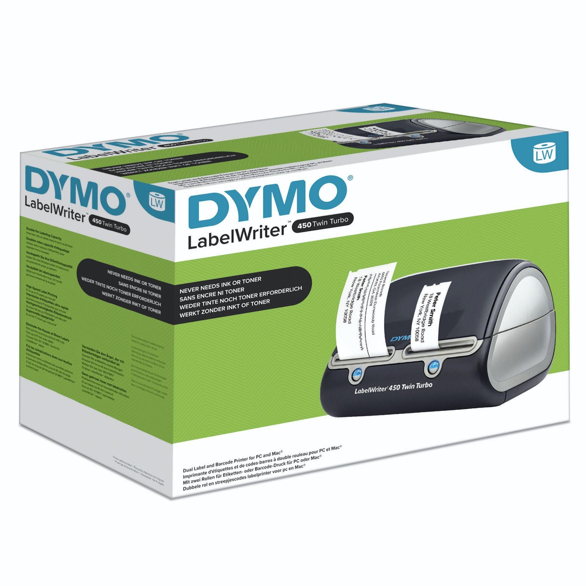 Sotel | DYMO LabelWriter 450 Twin Turbo Label Maker | Direct Thermal ...