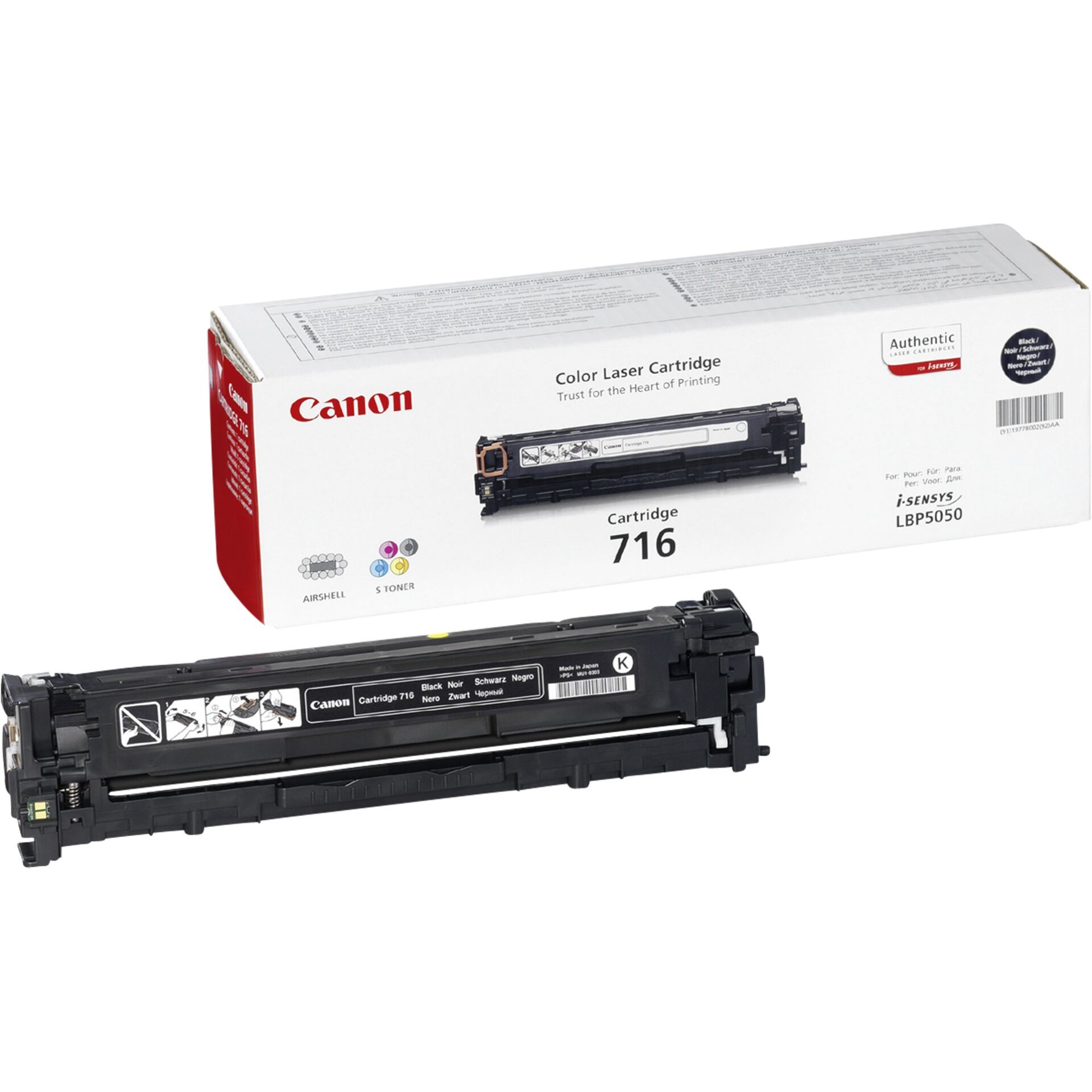 Canon Toner für Canon Laserdrucker i-SENSYS LBP5050
