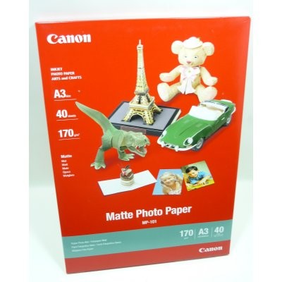 Canon MP-101 Matte Photo Paper A3 - 40 Sheets - Canon MP-101 Matte