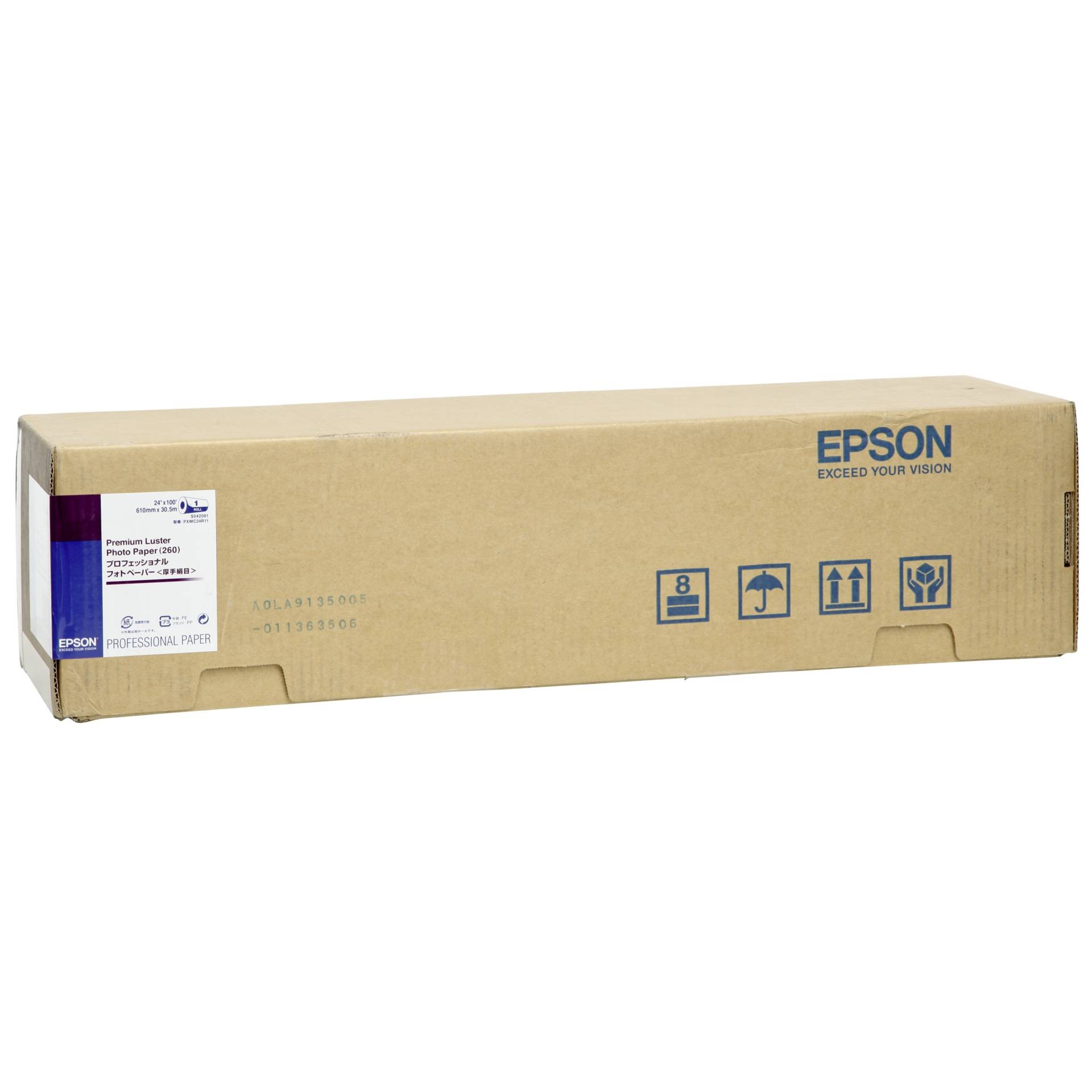 Epson Premium Luster Photo Paper, 24" x 30,5 m, 260g/m² - Epson