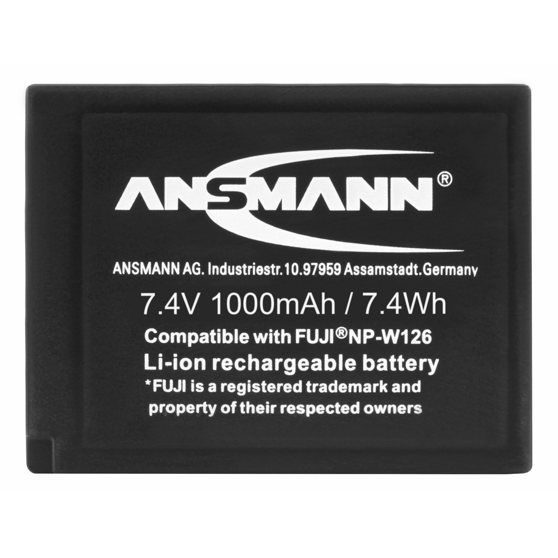 Ansmann A-FUJ NP-W 126 Lithium-Ion (Li-Ion) 1020 mAh - Ansmann A-FUJ