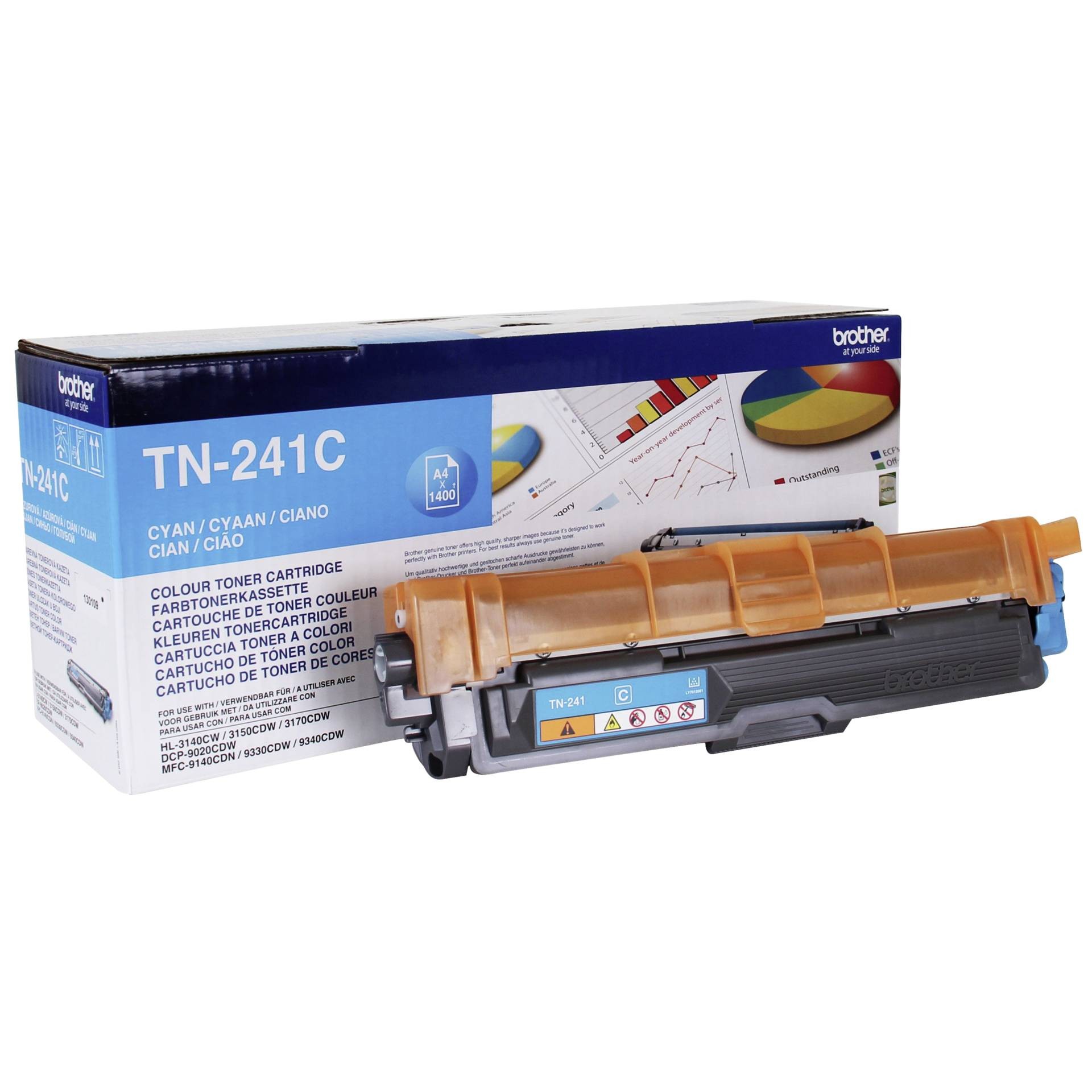 Brother TN-241C toner cartridge 1 pc(s) Original Cyan - Brother TN-