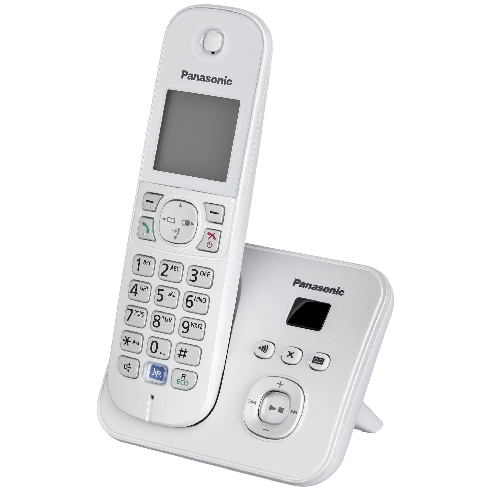 Panasonic KX-TG6821GS telephone DECT telephone Caller ID Silver -
