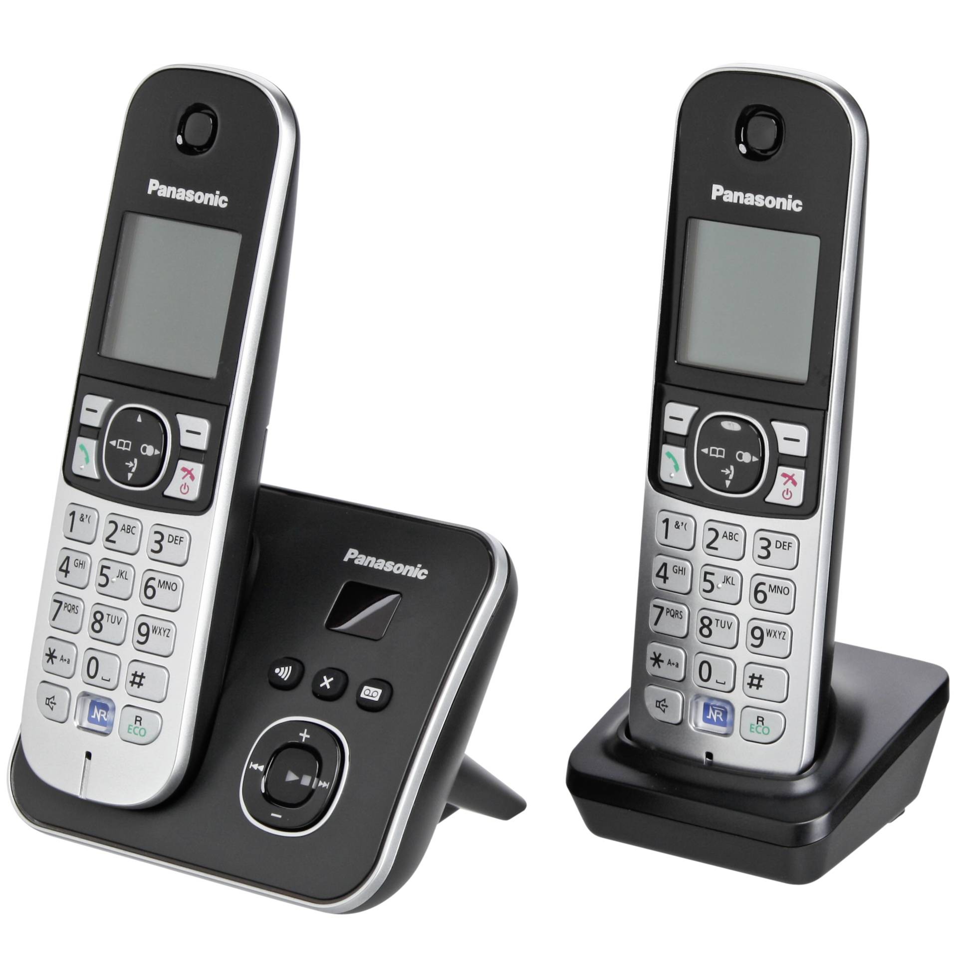 Panasonic KX-TG6822GB schwarz Duo mit AB