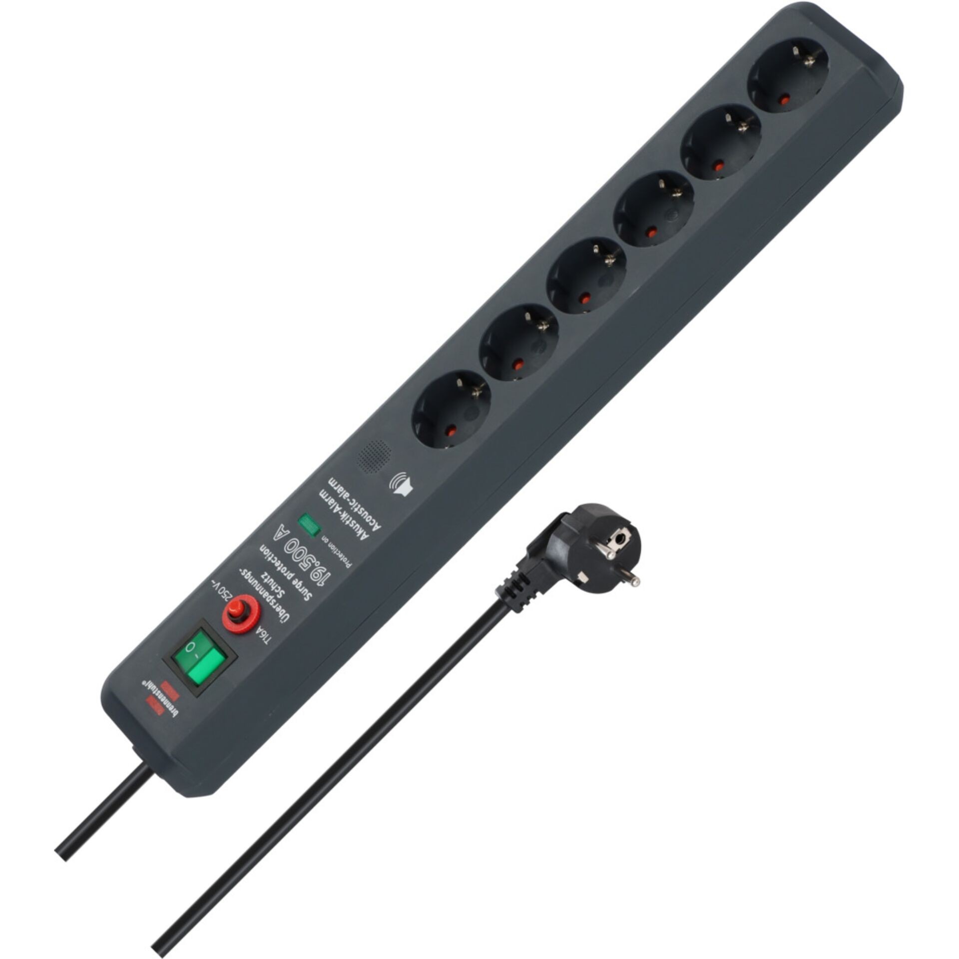 Brennenstuhl 1159540376 protección contra sobretensiones-regleta de