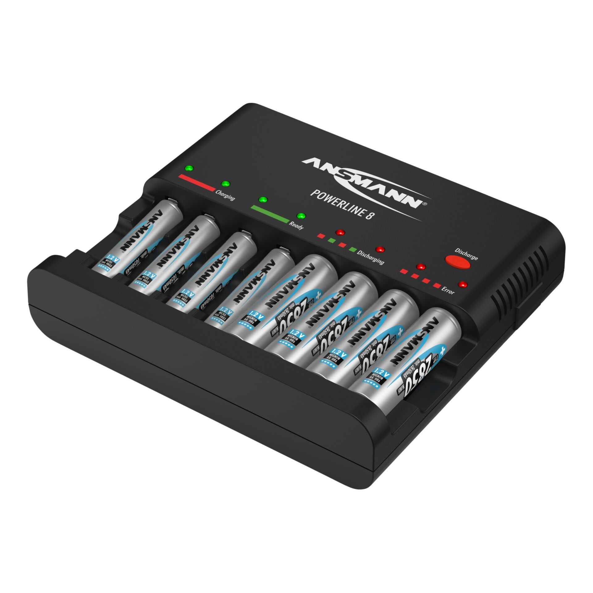 Ansmann Powerline 8 battery charger - Ansmann Powerline 8, Nickel-