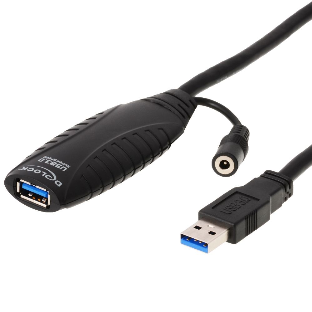 DeLOCK USB3.0-A - USB3.0-A, 10m cable USB USB 3.2 Gen 1 (3.1 Gen 1)