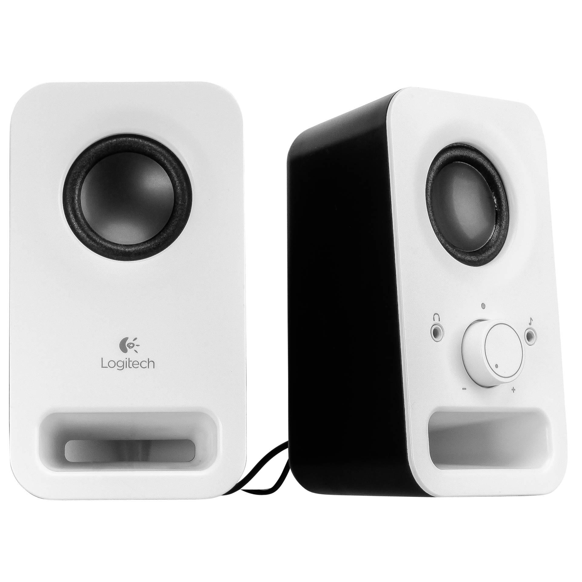 Logitech Z150 2.0 PC-Lautsprecher Kabelgebunden Eurostecker 3W Weiß