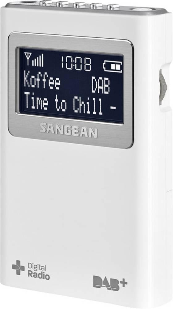 Sangean DPR-39 radio Portable White - Sangean DPR-39, Portable, DAB+,