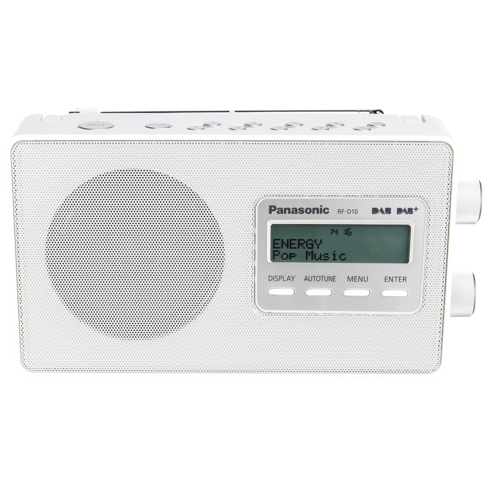 Panasonic RF-D10 Personal Digital White - Panasonic RF-D10, Personal,