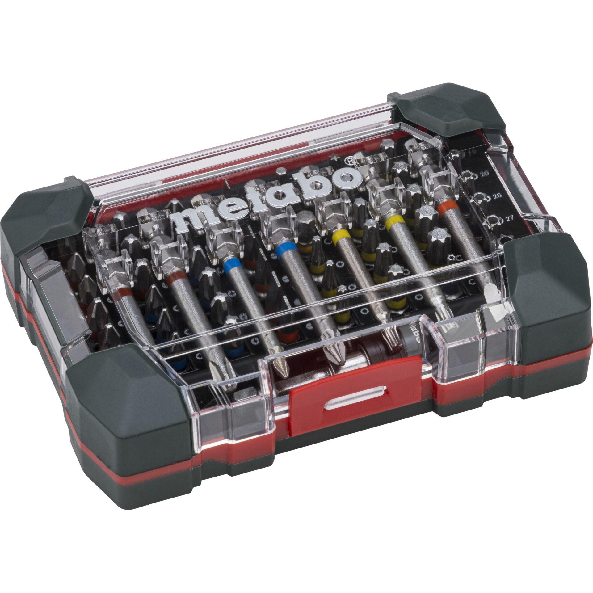 Metabo Promotion 626702000 Bit-Set 56teilig Schlitz, Kreuzschlitz