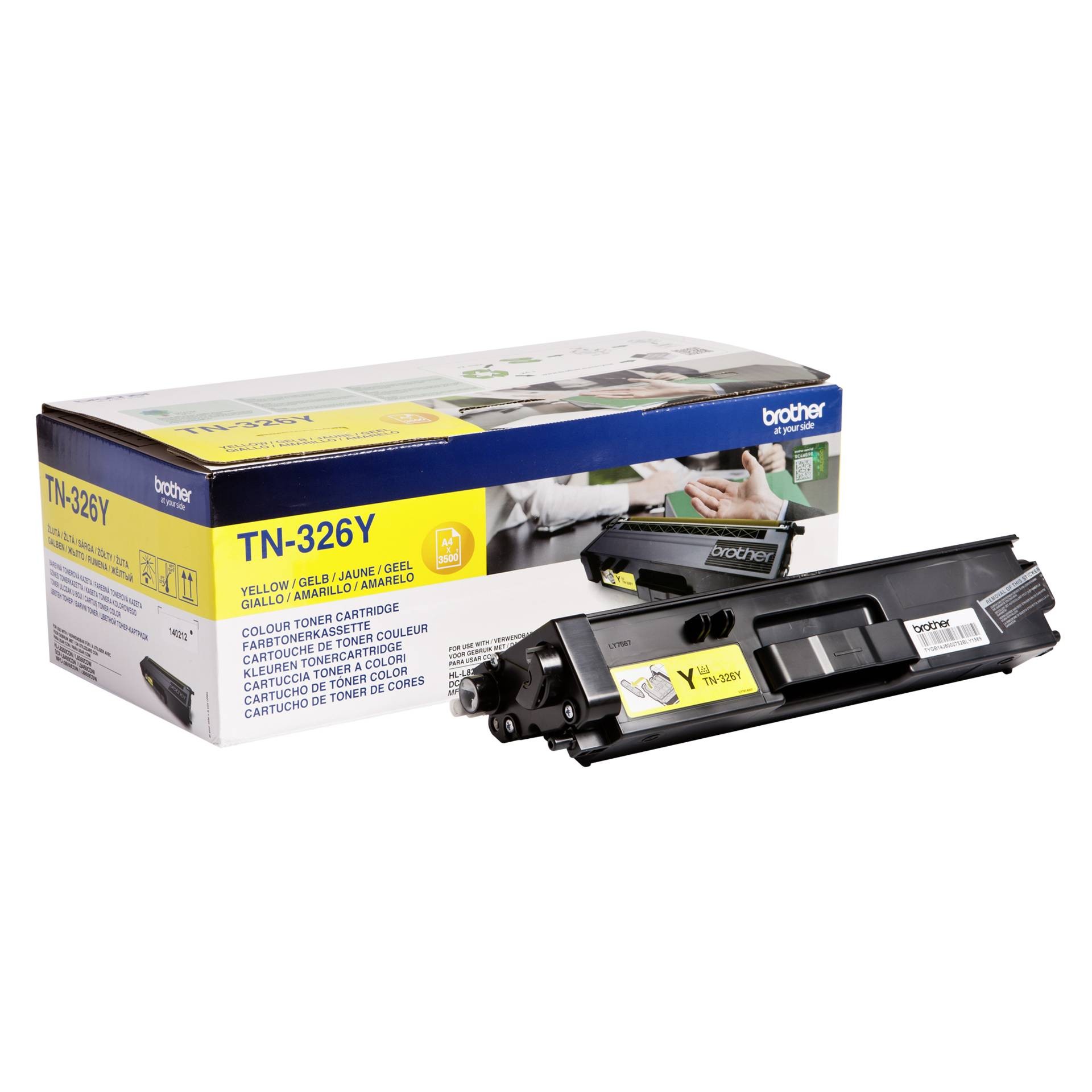 brother Toner für brother HL-L8250CDN, gelb HC