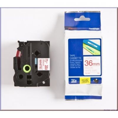Brother Laminated tape 36mm - Brother Laminated tape 36mm, Red on