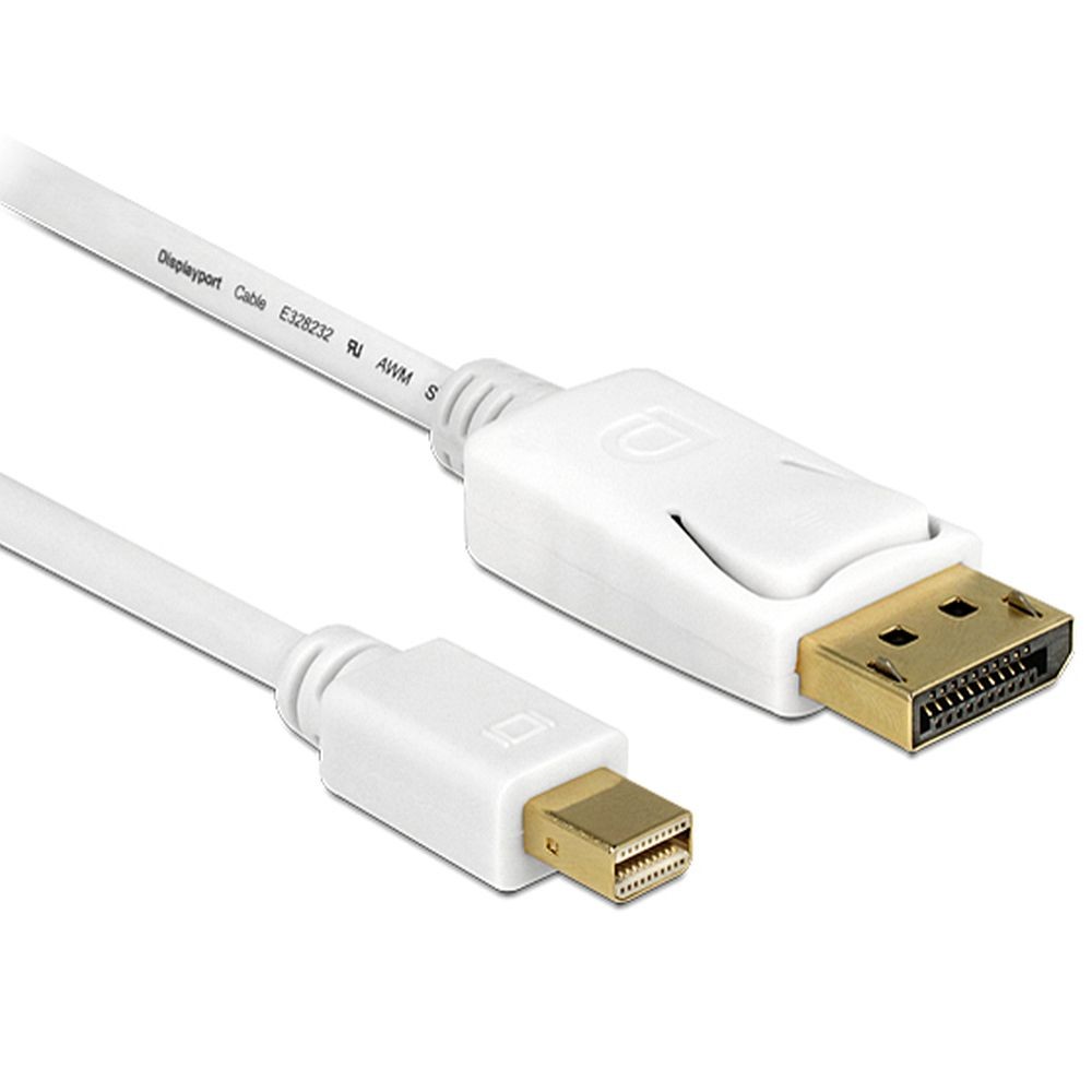 DeLOCK 83484 DisplayPort cable 5 m Mini DisplayPort White - DeLOCK