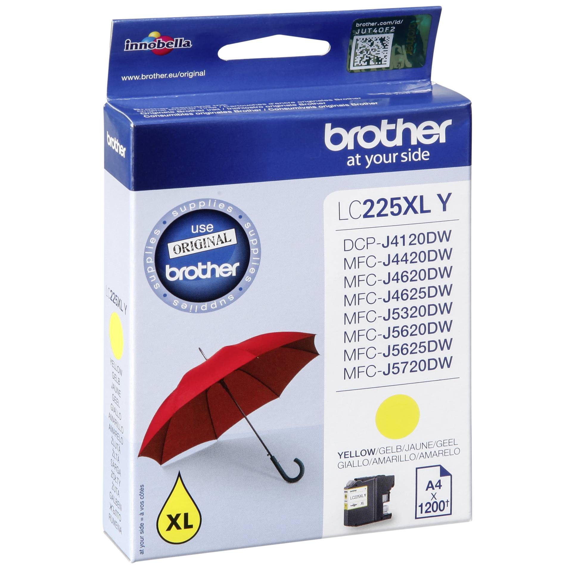 brother Tinte für brother MFC-J4420DW, gelb HC