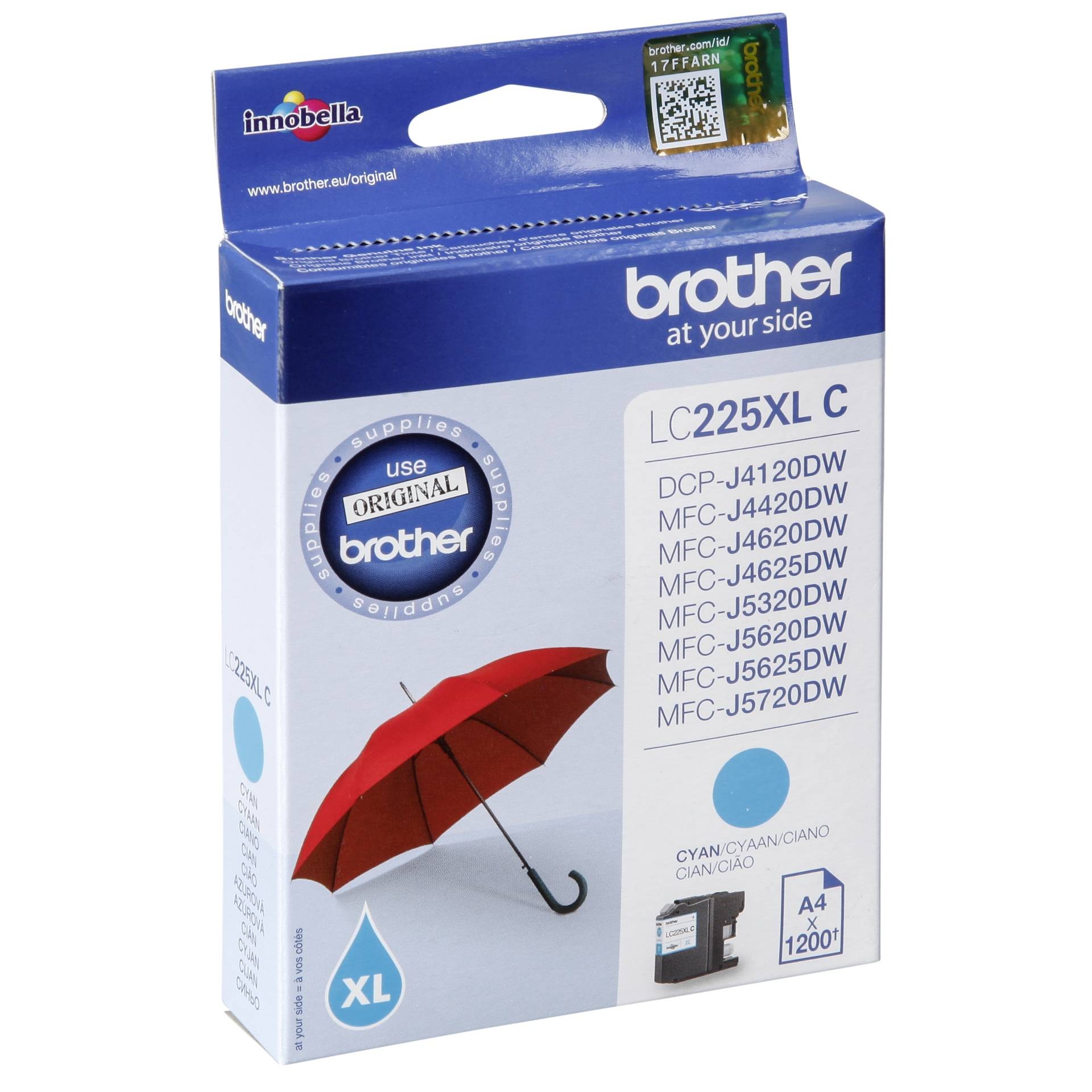 brother Tinte für brother MFC-J4420DW, cyan HC