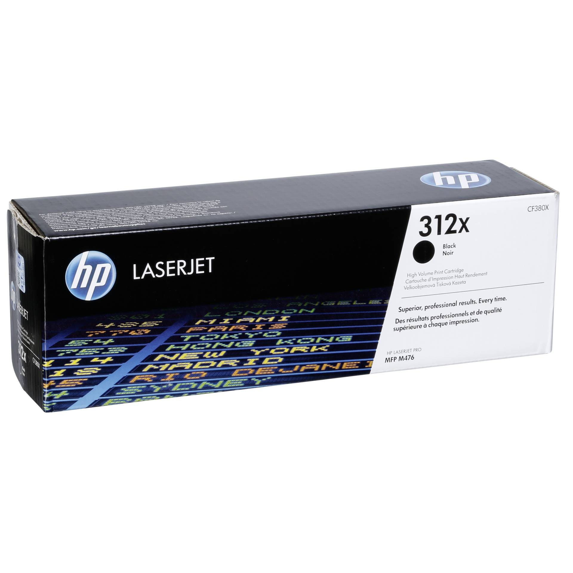 HP Cartouche 312X toner Noir LaserJet à rendement élevé - HP
