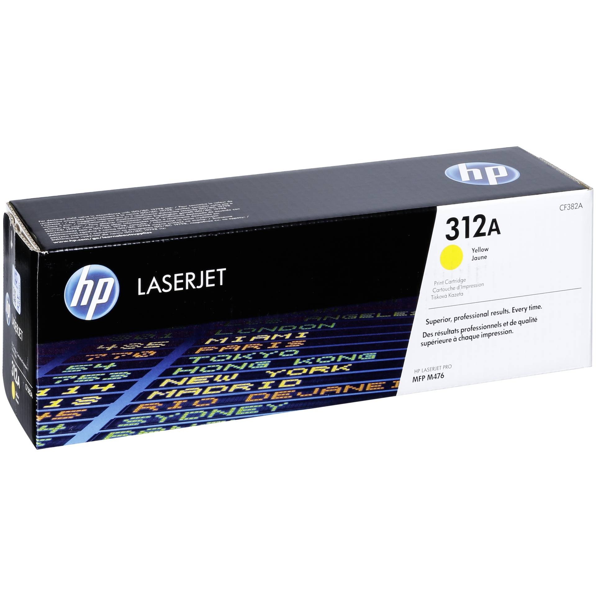HP Cartouche 312A toner Jaune LaserJet - HP Cartouche 312A toner