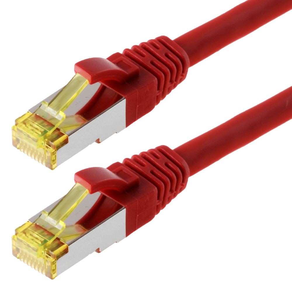 Helos Cat 6a S/FTP 30 m networking cable Red Cat6a S/FTP (S-STP) -