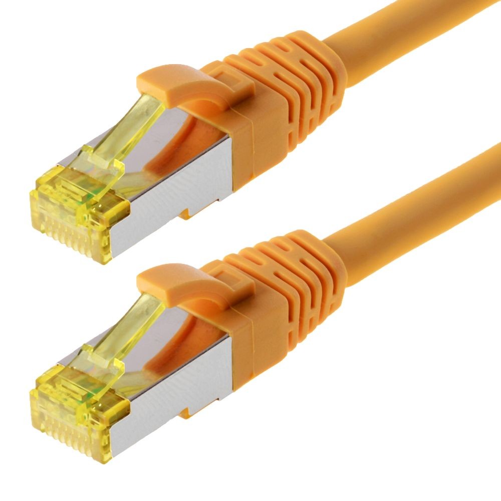 Helos 118109 cavo di rete Arancione 30 m Cat6a S/FTP (S-STP) - Helos