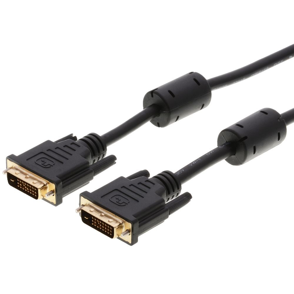DeLOCK 83192 DVI cable 5 m DVI-D Black - DeLOCK 83192, 5 m, DVI-D,