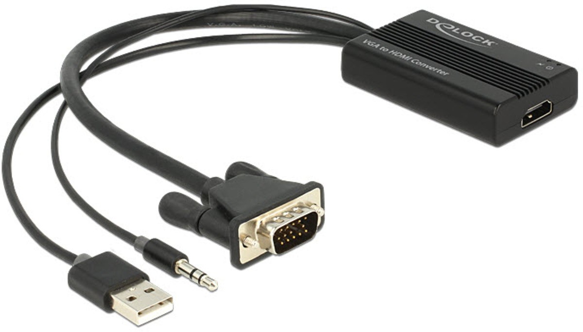DeLOCK 62597 câble vidéo et adaptateur 0,25 m HDMI Type A (Standard)