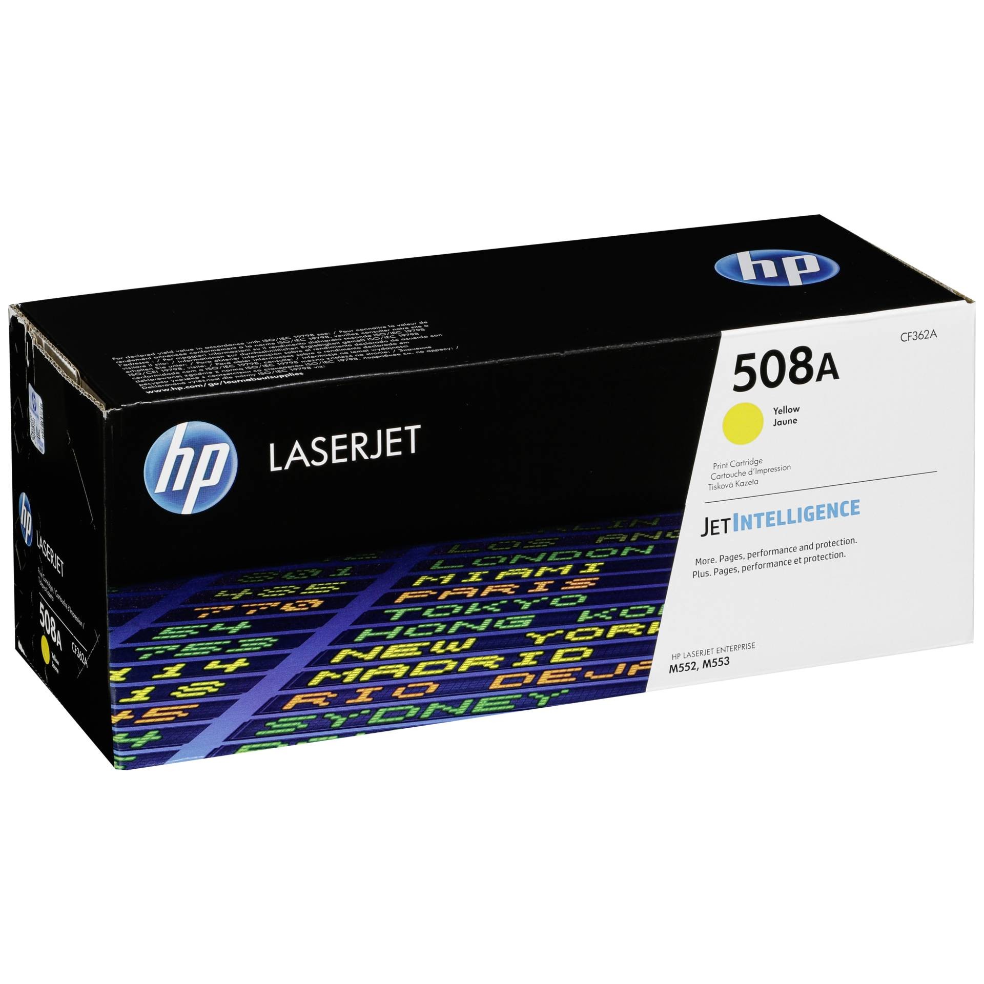hp Toner hp 508A für hp Color LaserJet M552dn, gelb