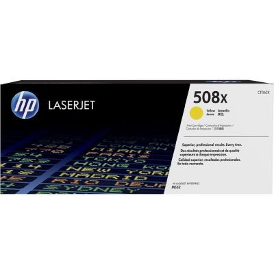 HP 508X High Yield Yellow Original LaserJet Toner Cartridge - HP 508X