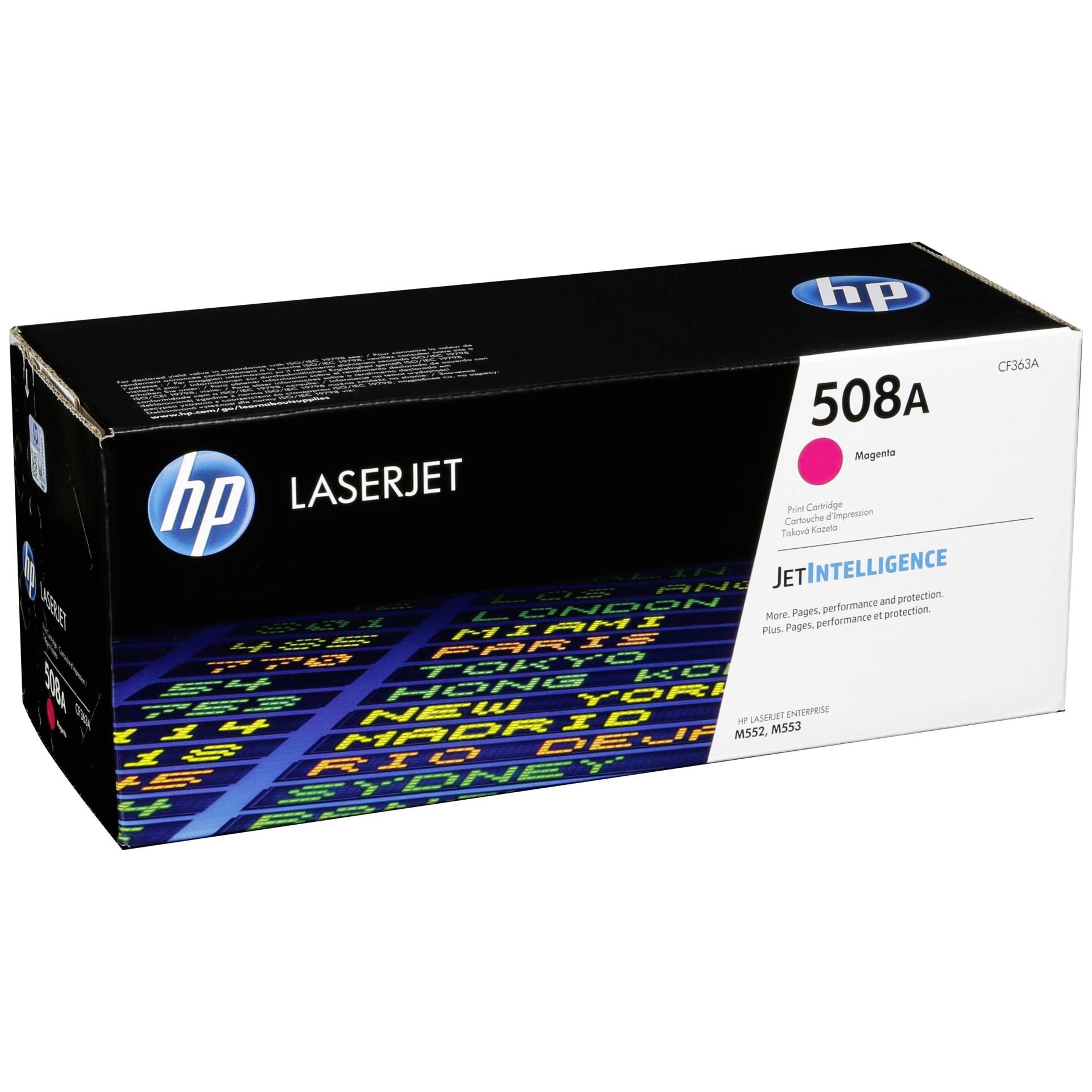 hp Toner hp 508A für hp Color LaserJet M552dn, magenta