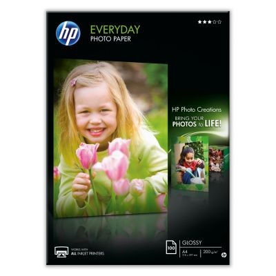 HP Everyday Photo Paper Glossy 200 g/m2 A4 (210 x 297 mm) 100 sheets -