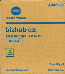 KONICA MINOLTA Toner TNP-27Y für KONICA MINOLTA BizHub C25