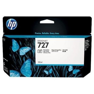 Hewlett Packard HP 727 Fotoschwarz DesignJet Tintenpatrone, 130 ml -