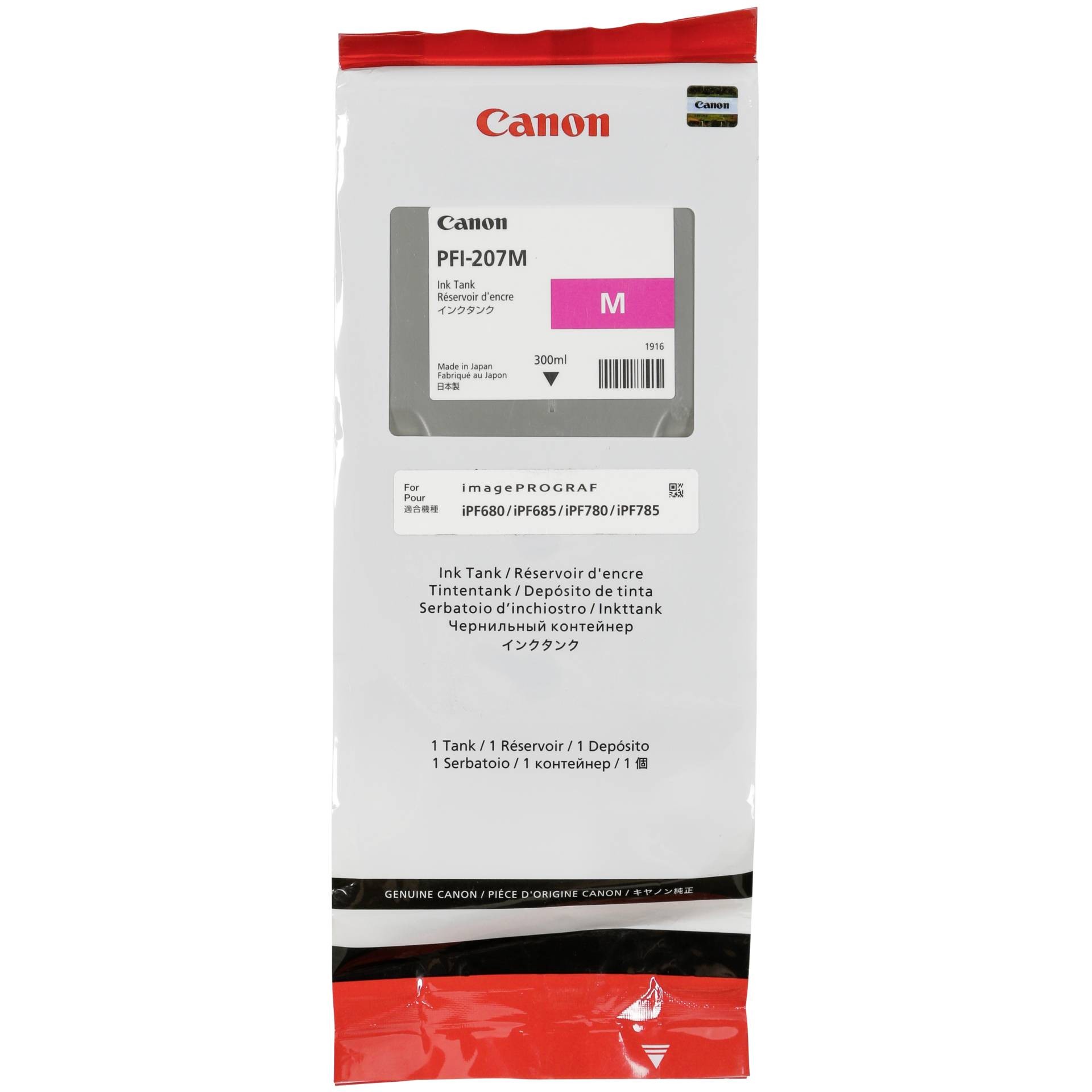 Canon PFI-207 M ink cartridge 1 pc(s) Original Magenta - Canon PFI-