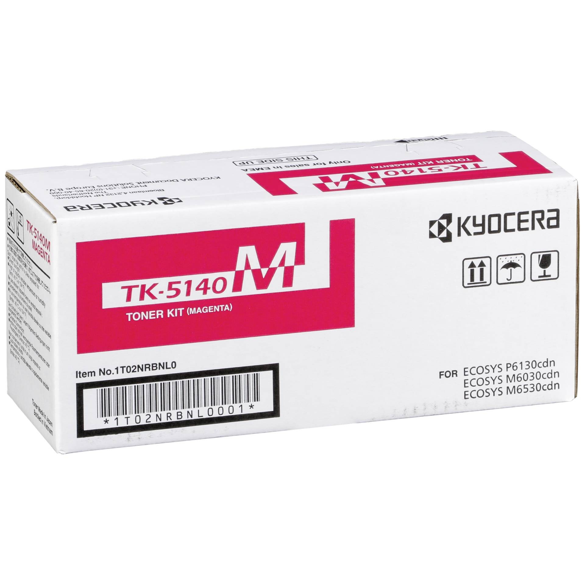 Kyocera Toner TK-5140M Magenta (ca. 5.000 Seiten) - Passend für