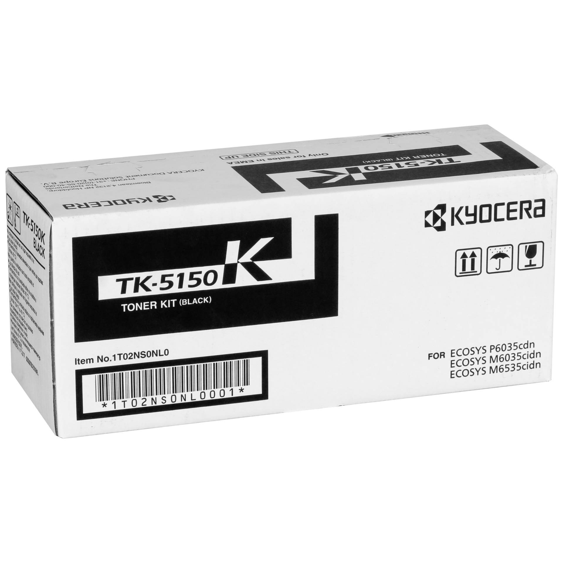 KYOCERA TK-5150K Cartouche de toner 1 pièce(s) Original Noir -