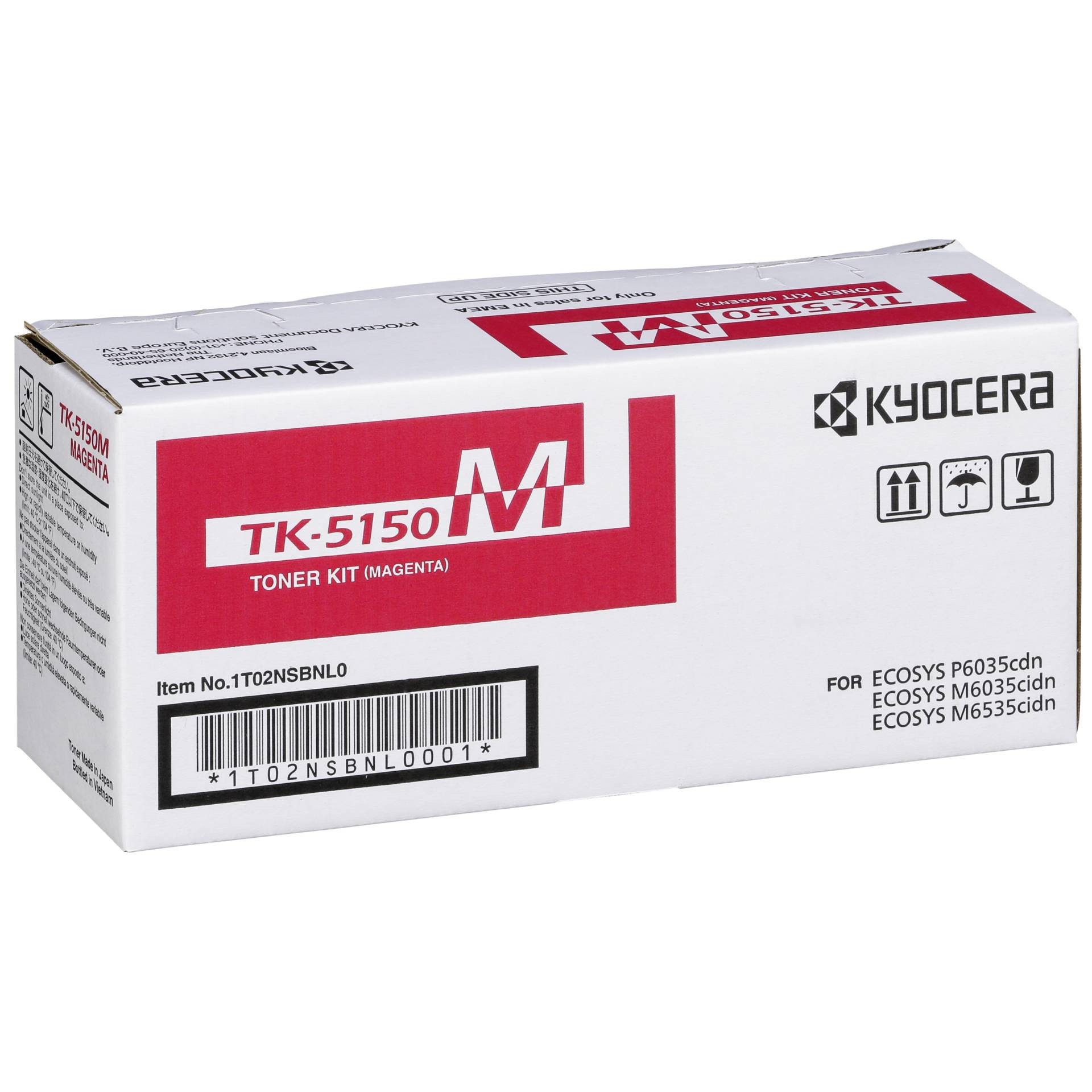 KYOCERA TK-5150M toner cartridge 1 pc(s) Original Magenta - KYOCERA