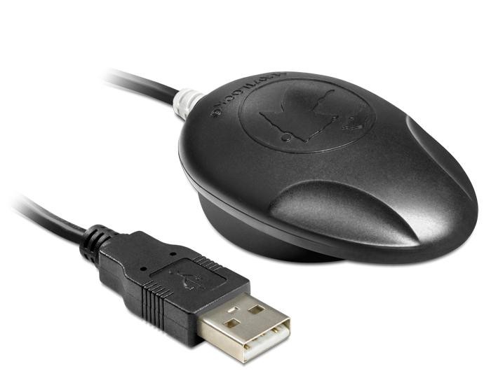 Navilock NL-8012U GPS receiver module USB Black - Navilock NL-8012U,