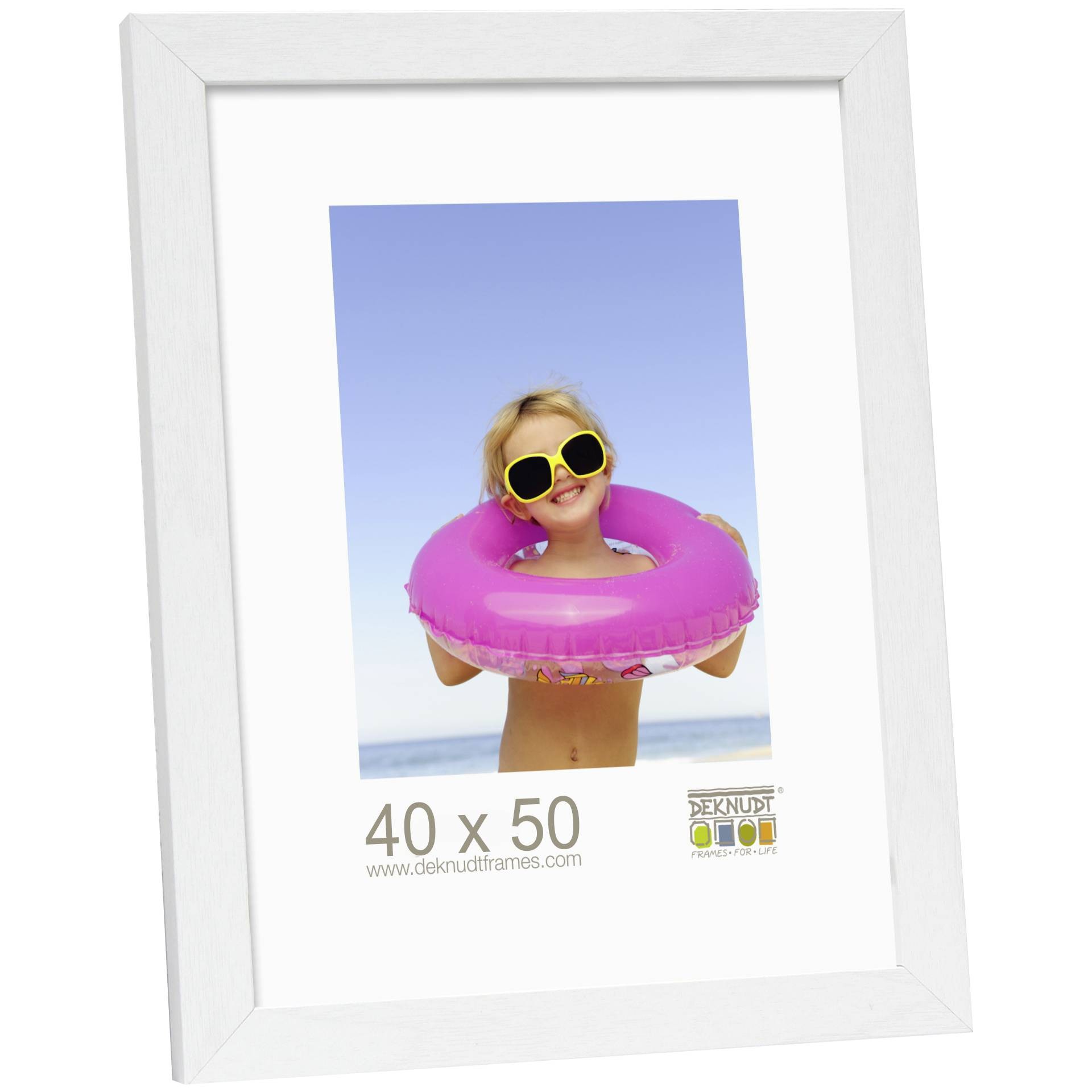 Deknudt S44CF1 Single picture frame White - Deknudt S44CF1, Single