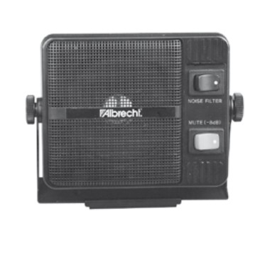 Albrecht CB 20 loudspeaker Black Wired 7 W - Albrecht CB 20, Wired, 7