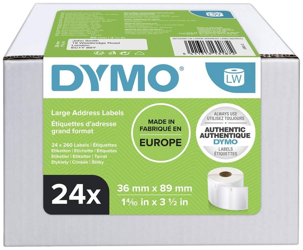 DYMO LW grandes étiquettes authentiques d'adresse autocollantes | 36