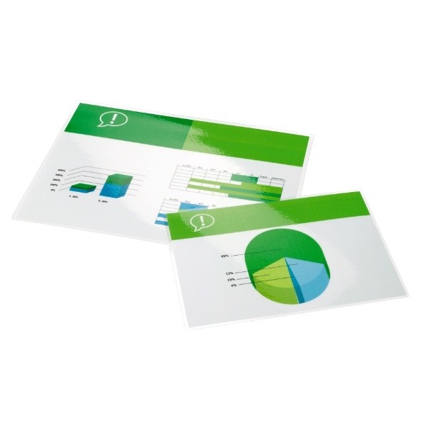 GBC Lamination Pouch A4 125 Micron - GBC Lamination Pouch A4 125