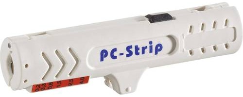 JOKARI Abmanteler PC-Strip für Datenkabel passend für Rundkabel Auß